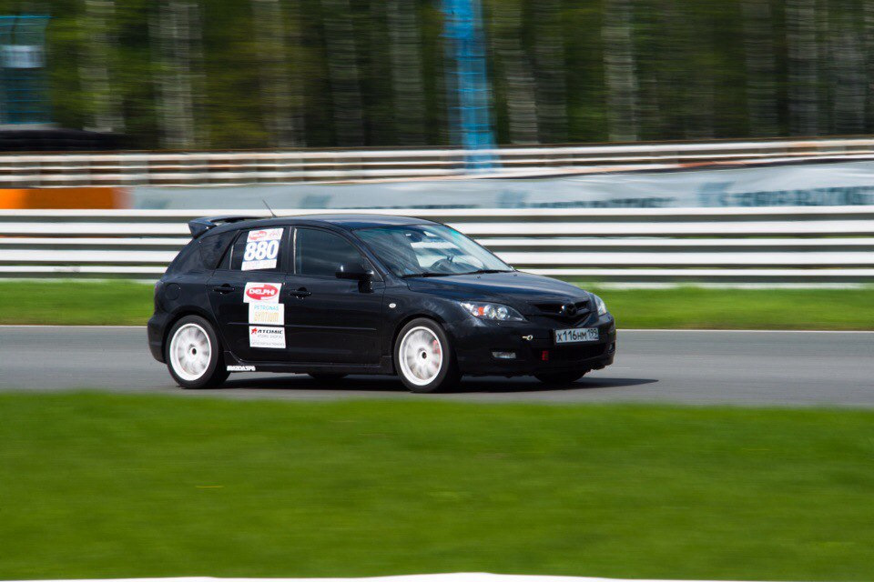 RHHCC 2-ой этап. Смоленск 07.05.16 — Mazda 3 (1G) BK, 2 л, 2007 года ...