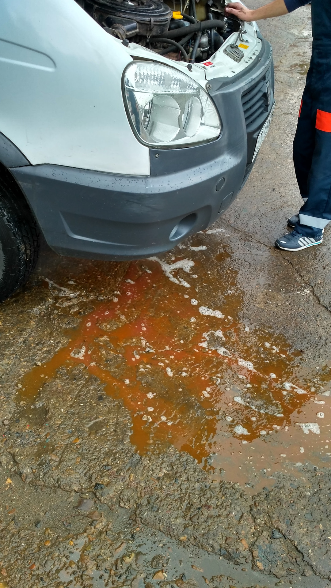 промывка системы охлаждение и новый тосол. — ГАЗ Газель, 4,3 л, 2016 ...