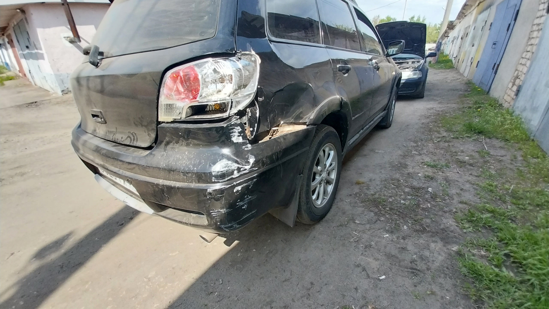 Рихтовка и вытяжка заднего крыла — DRIVE2