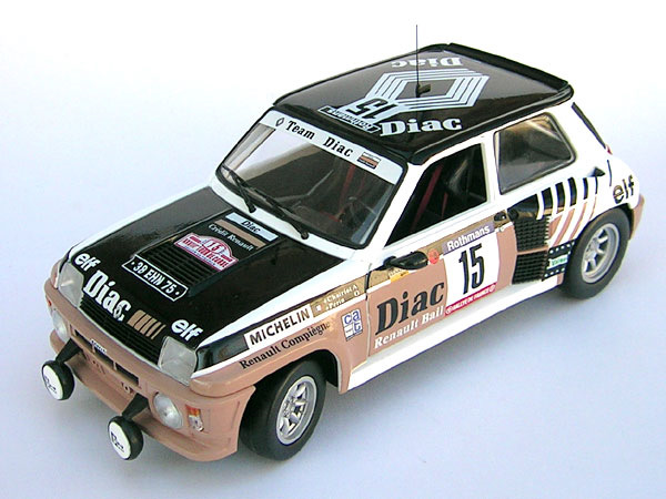 Universal Hobbies 1 18 Renault 5 Turbo 1984 Rally Tour De Corse Community Masshtabnye Modeli On Drive2