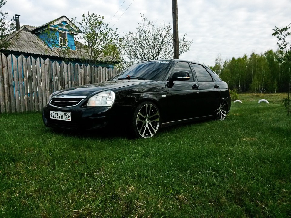 Фото на Рельсах р17 — Lada Приора хэтчбек, 1,6 л, 2010 года ...
