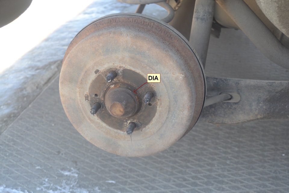 Что такое "DIA"? — Nissan AD (Y11), 2,2 л, 2001 года | колёсные диски ...