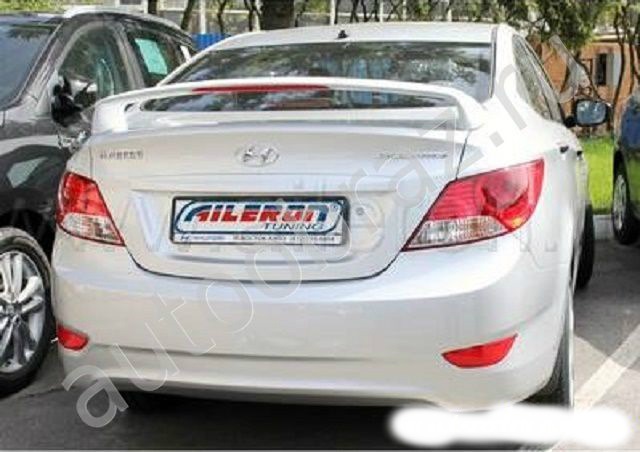 Куплю спойлер со стоп-сигналом на Солярис — Hyundai Solaris (1G), 1,6 л ...