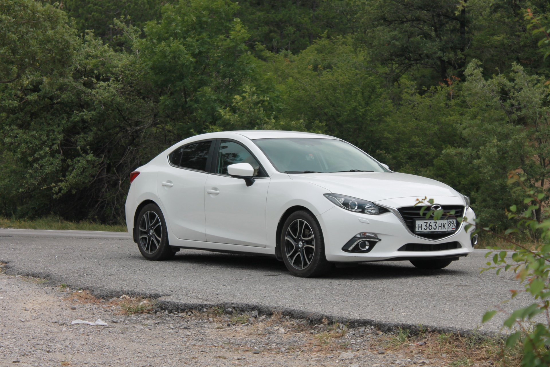 Крым и страна Коктебель — Mazda 3 (3G) BM, 1,6 л, 2014 года | путешествие |  DRIVE2