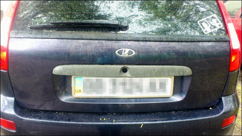 Багажник с салона ч.2 — Lada Калина хэтчбек, 1,6 л, 2007 года ...