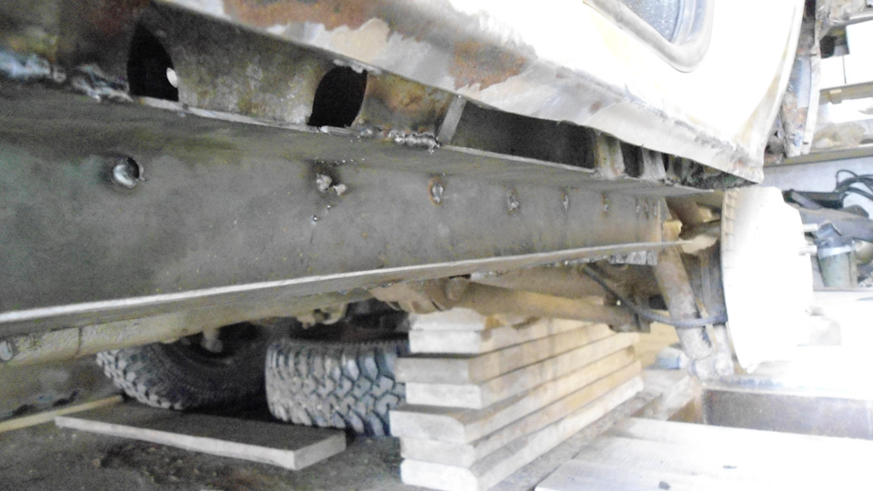 толщина металла порогов.