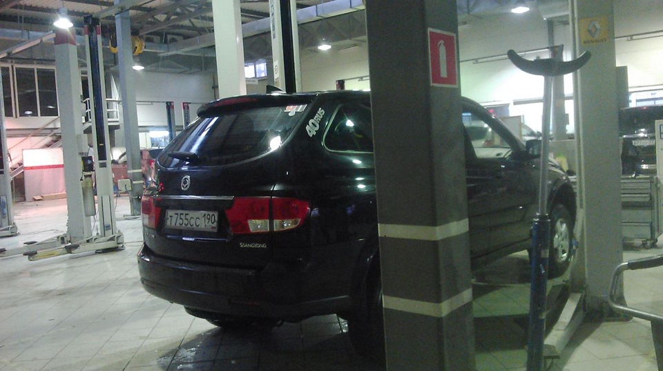 70 — АКПП6 (часть 2). Визит к ОД в Чехов. — SsangYong Kyron, 2,3 л ...