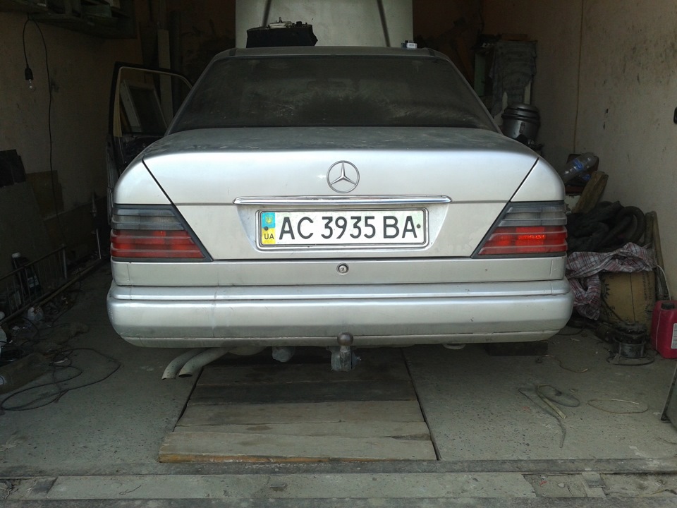 Остался електрик — Mercedes-Benz E-Class (W124), 3 л, 1989 года ...