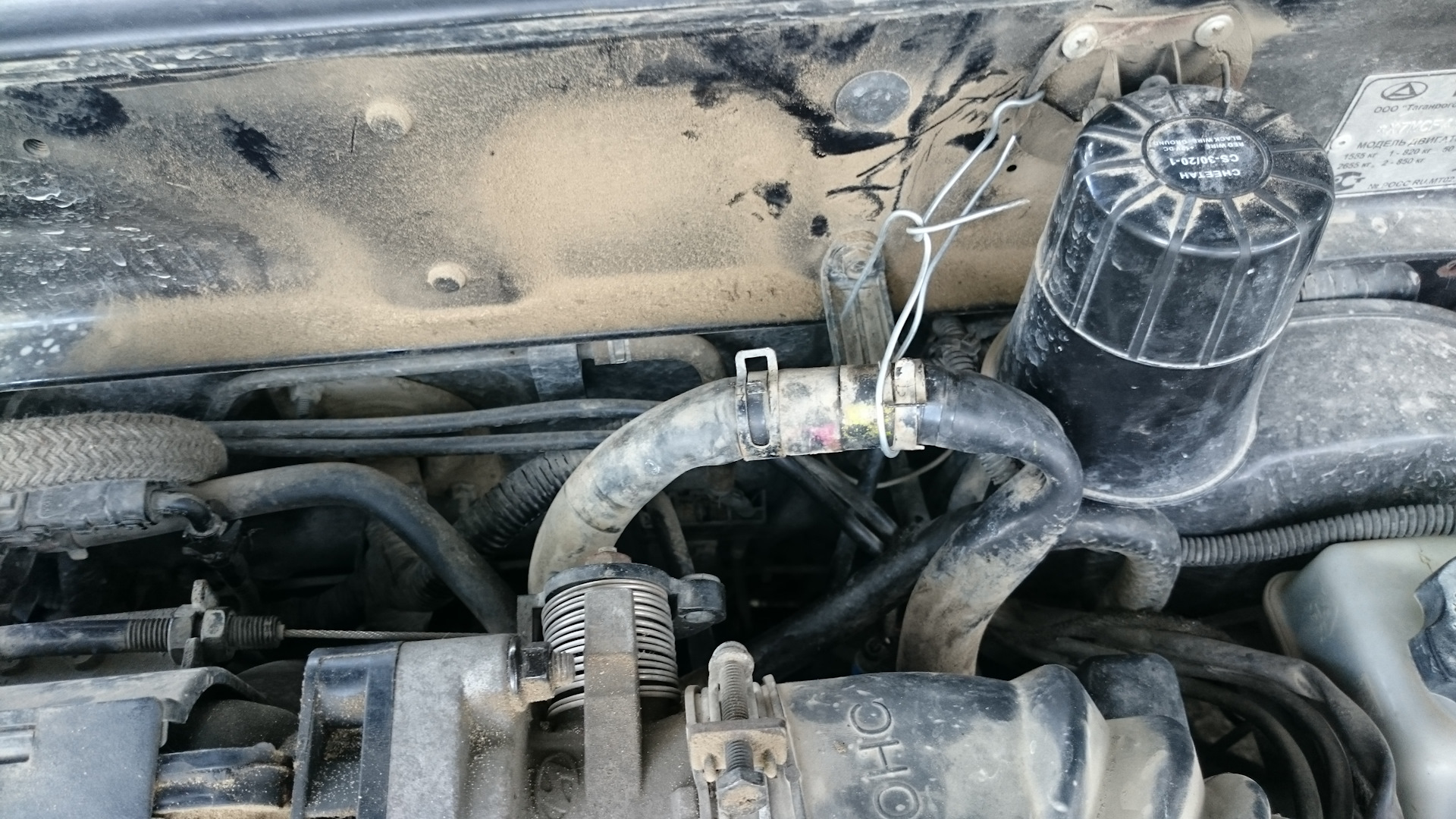 вот те и приехали…радиатор печки потек… — Hyundai Accent (2G), 1,5 л ...