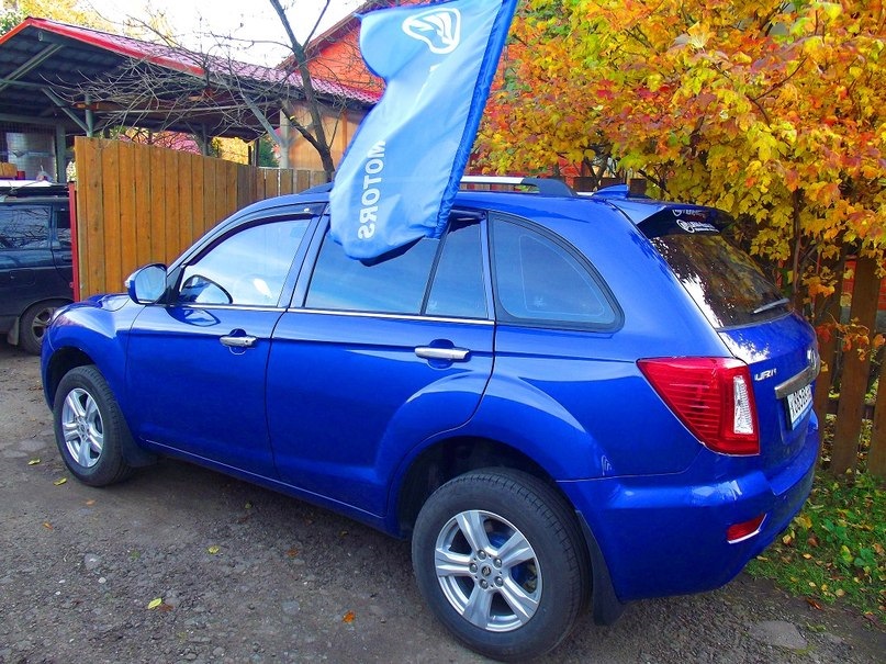 Обработка днища и колесных арок мастикой — Lifan X60, 1,8 л, 2013 года ...