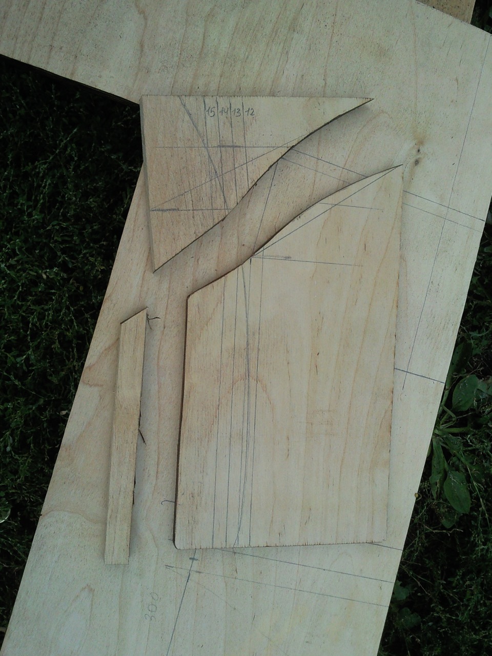 Самодельный подлокотник . Заготовка . — Citroen C4 (2G), 1,6 л, 2012 ...