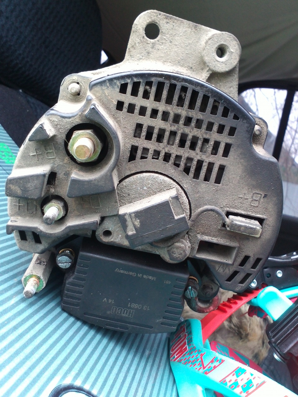 Генератор заколебал, поставил BOSCH! — Volkswagen Golf Mk2, 1,6 л, 1991 ...