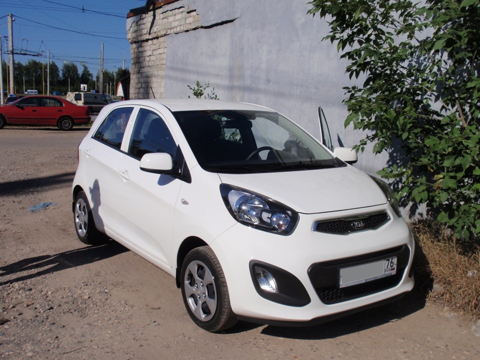 KIA Picanto с 2013, коврики в салон — Carpet на DRIVE2