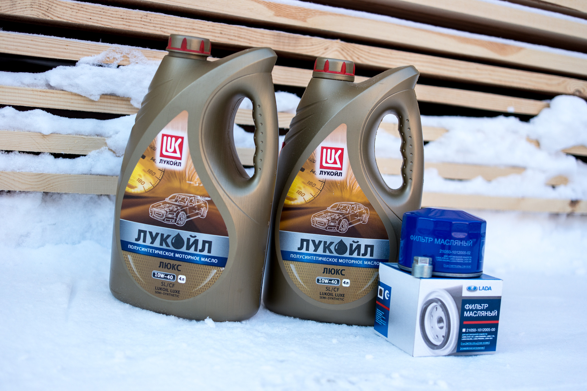 Заменил масло в двиателе — Lada Калина седан, 1,6 л, 2010 года ...