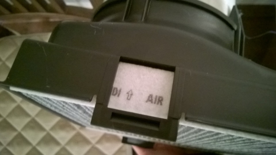 Не забываем про направление фильтра — Audi 100 (C4)