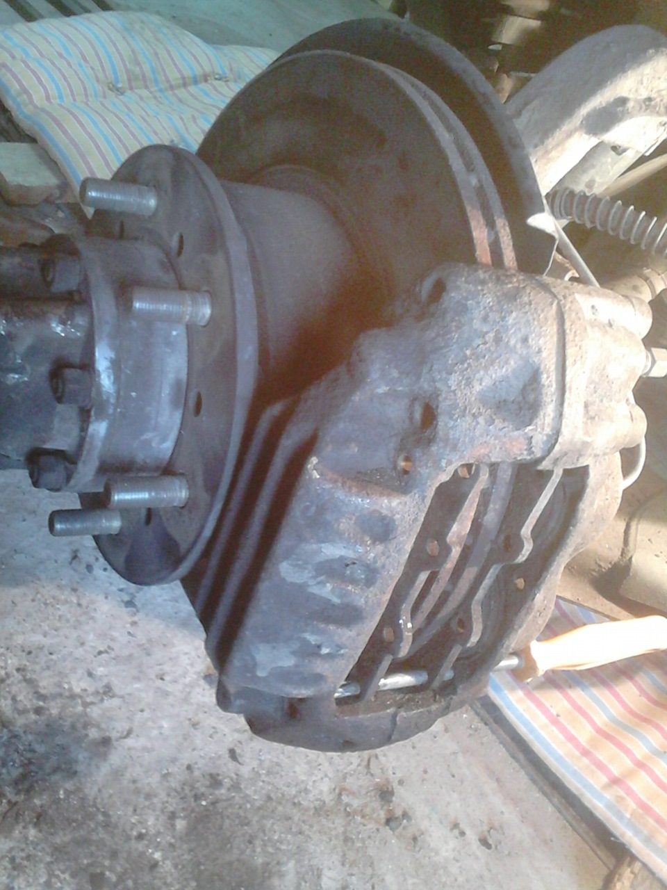 Снял левую переднюю лапу! — Great Wall Deer, 2,2 л, 2005 года | своими ...