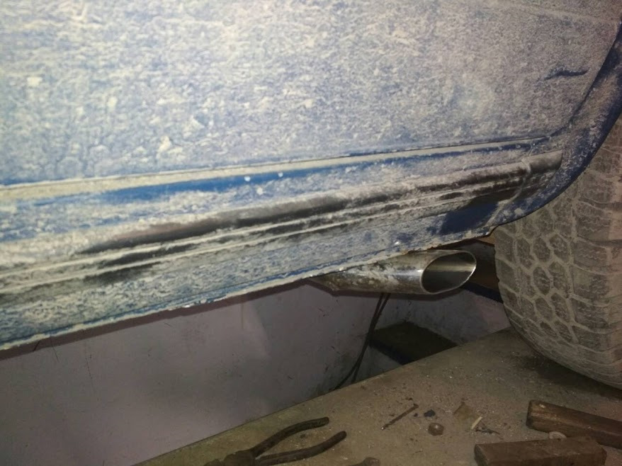 Задняя независимая BMW e30 и выхлоп в бок — Lada 21074, 1,6 л, 2002 ...