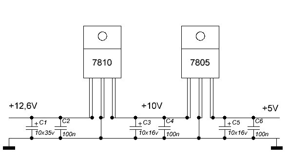 Ba7810 схема включения 5pin