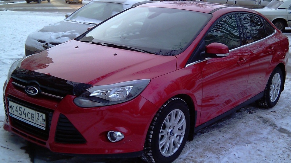 Candy Red Ford Focus