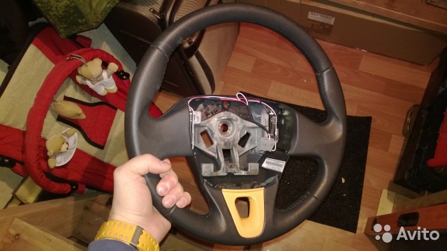 Продам новый руль Меган 3 (кожа) — Renault Megane II, 1,6 л, 2006 года ...