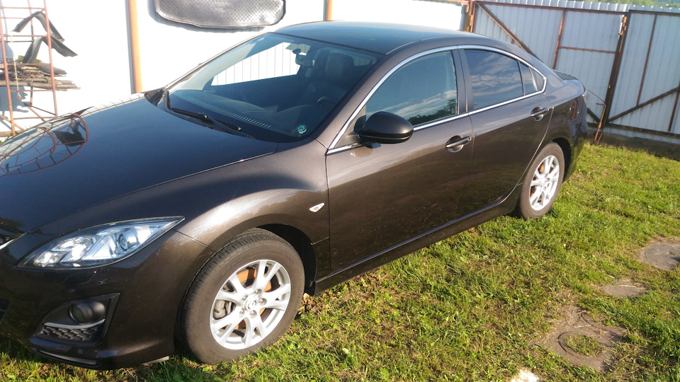 Очистка кузова глиной SOFT99 — Mazda 6 (2G) GH, 1,8 л, 2012 года ...