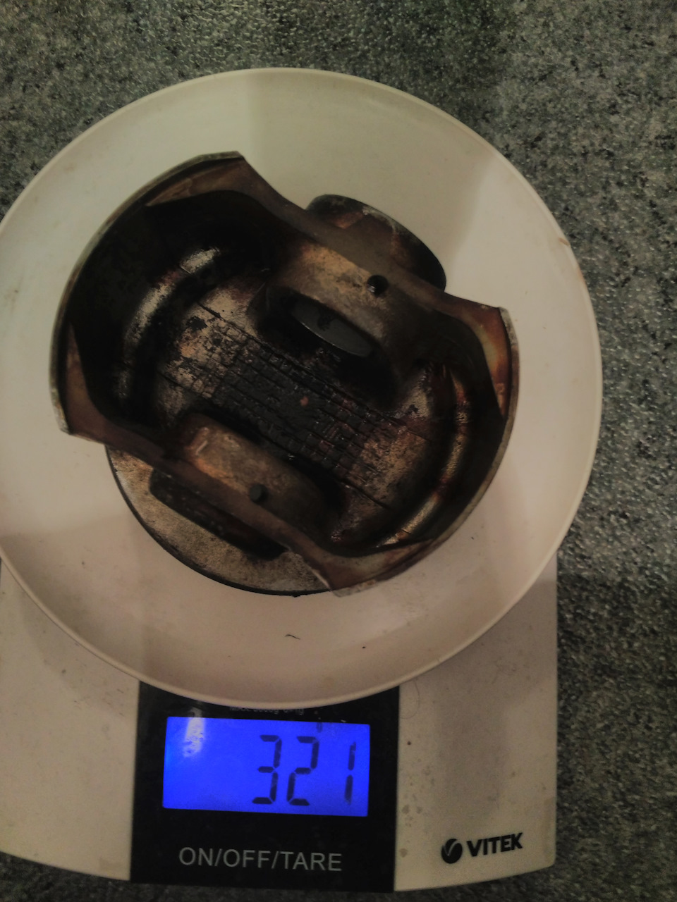 Сравнение и развесовка поршней — Mitsubishi Lancer IX, 2 л, 2005 года ...