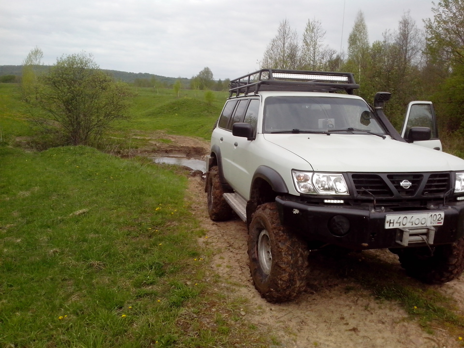 Разведка дороги до Атыша через Азово. 08.05.2016 — Nissan Patrol GR II  (Y61), 4,2 л, 1998 года | покатушки | DRIVE2