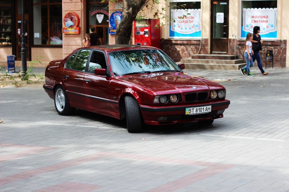 BMW e34 Calypsorot