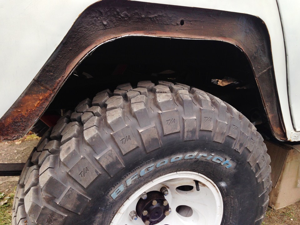 Обрезка арок уаз. — УАЗ 3151, 2,4 л, 1991 года | тюнинг | DRIVE2