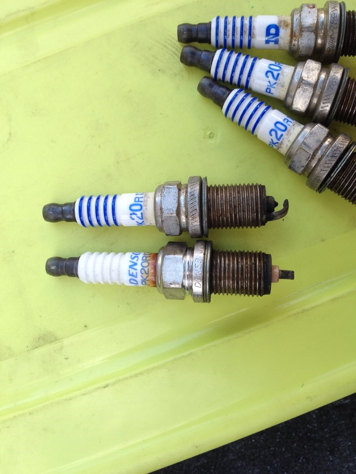 Сгорела свеча (((((( — Toyota Carina E, 1,6 л, 1993 года | поломка | DRIVE2