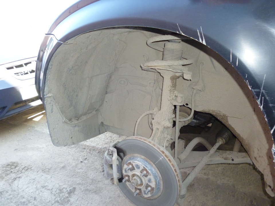 Свист, скрип тормозных колодок (диски) — Nissan Murano I, 3,5 л, 2003 ...