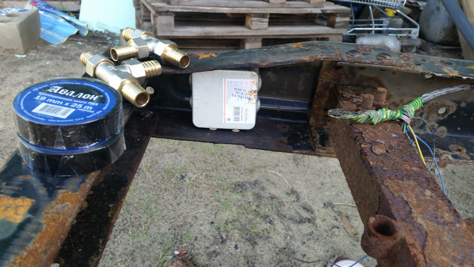 Задний брус от валдая и новый руль) — ГАЗ Газель, 2,4 л, 2008 года ...