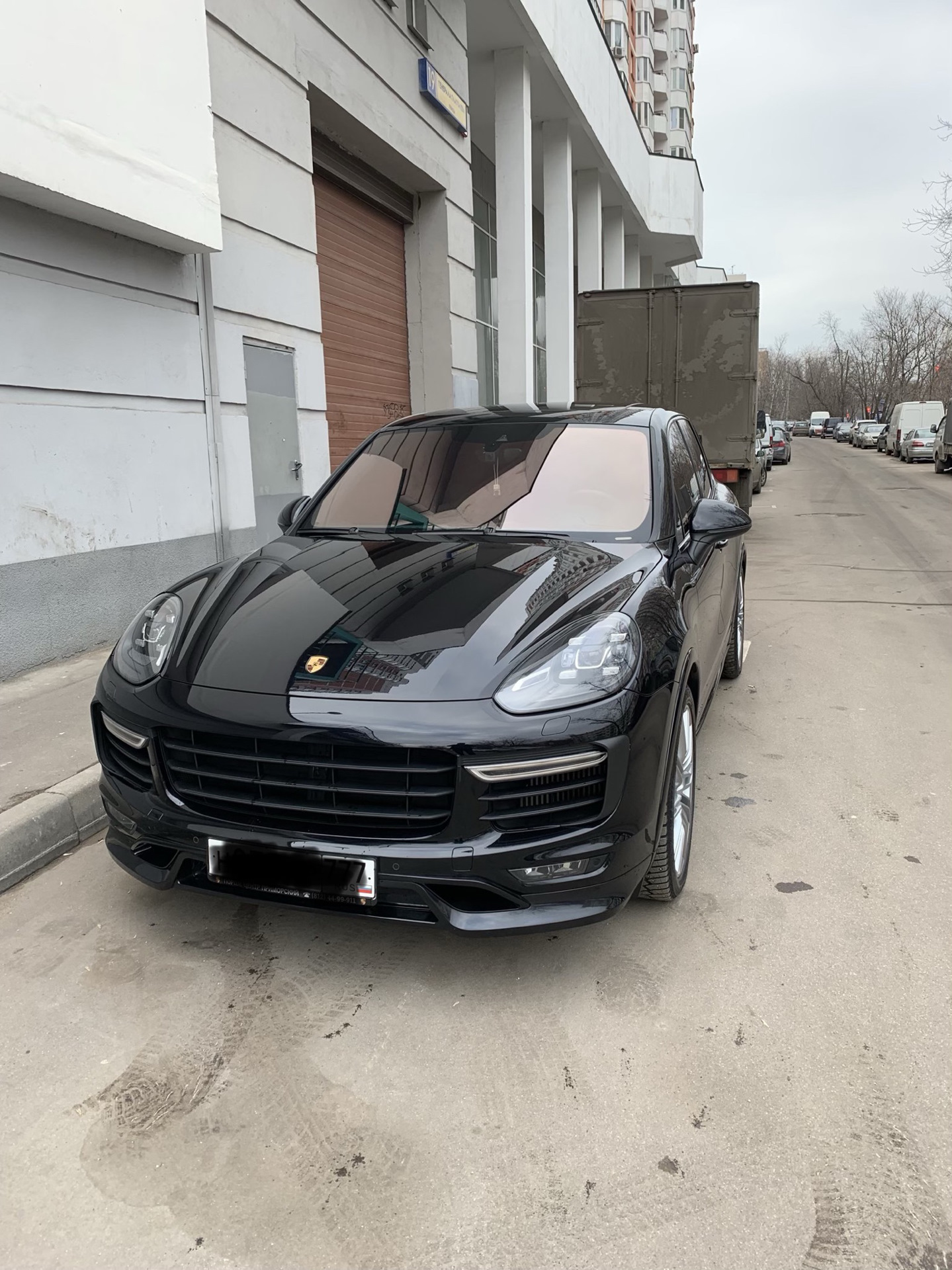 Porsche Cayenne 957 Turbo Black