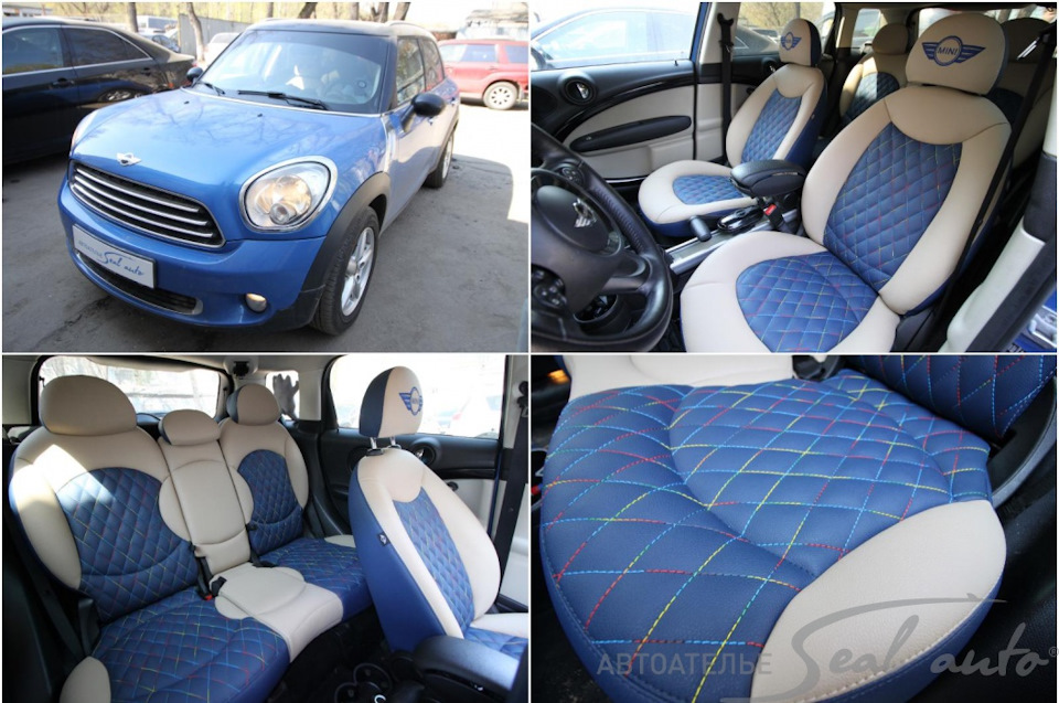 Перешив сидений MINI Countryman — SealAuto на DRIVE2