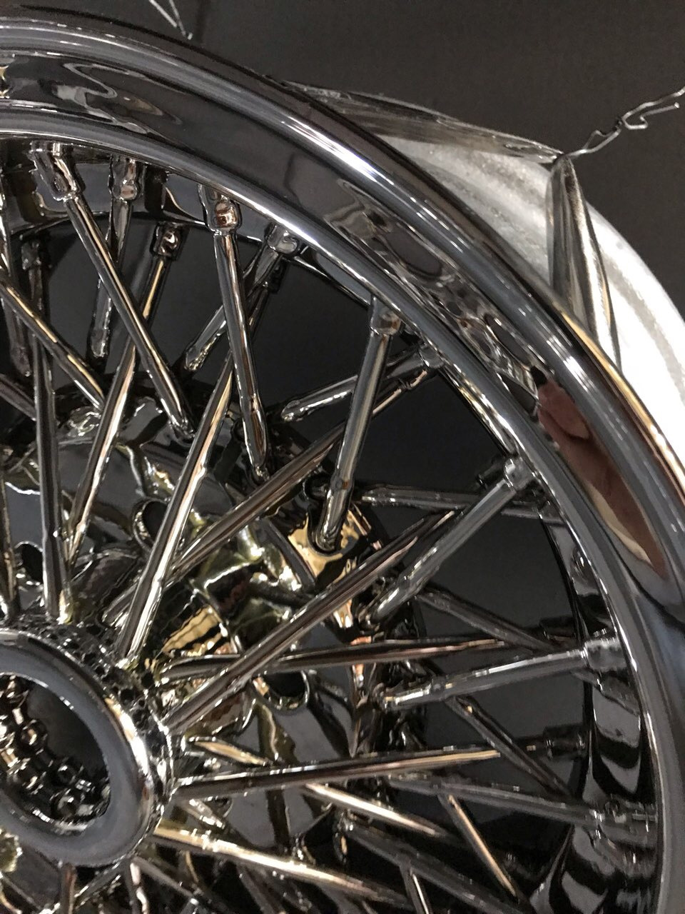 Диски на моем москвиче . Диски на спицах . спица. — Москвич 408, 3 л ...