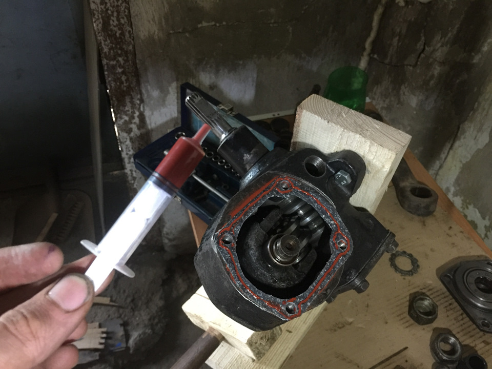 РУлевой редуктор ч. 2 — УАЗ 31512, 2,4 л, 1985 года | своими руками ...