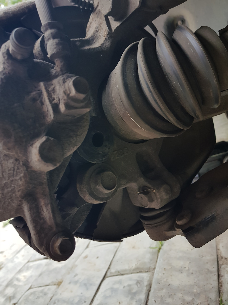 Устраняем стук суппортов ) — Chevrolet Aveo Sedan (2G), 1,6 л, 2012 ...