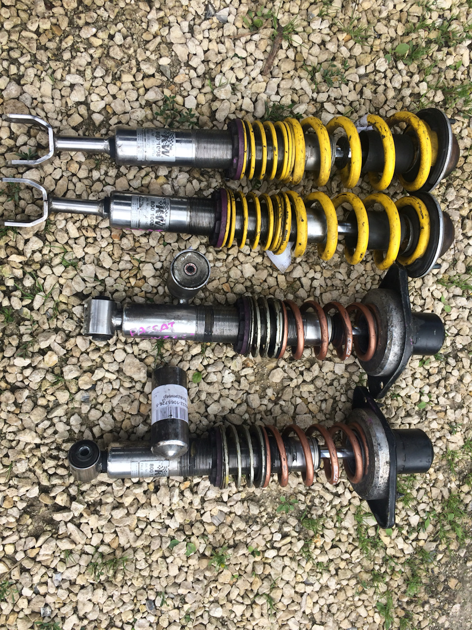 Продажа винтовых стоек KW на пассат 4motion — Volkswagen Passat Variant ...