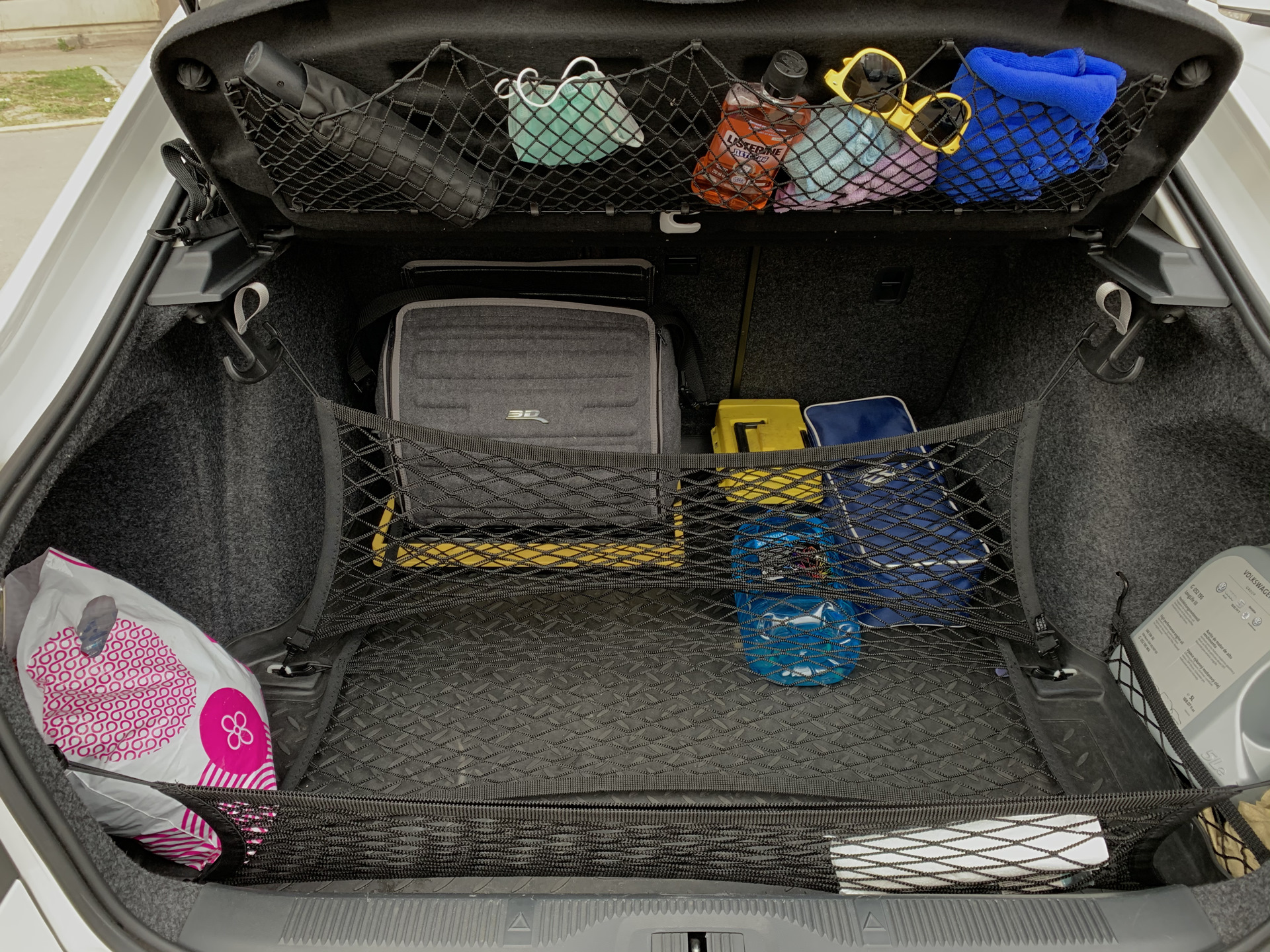 Комплект сеток в багажник Skoda Octavia а7