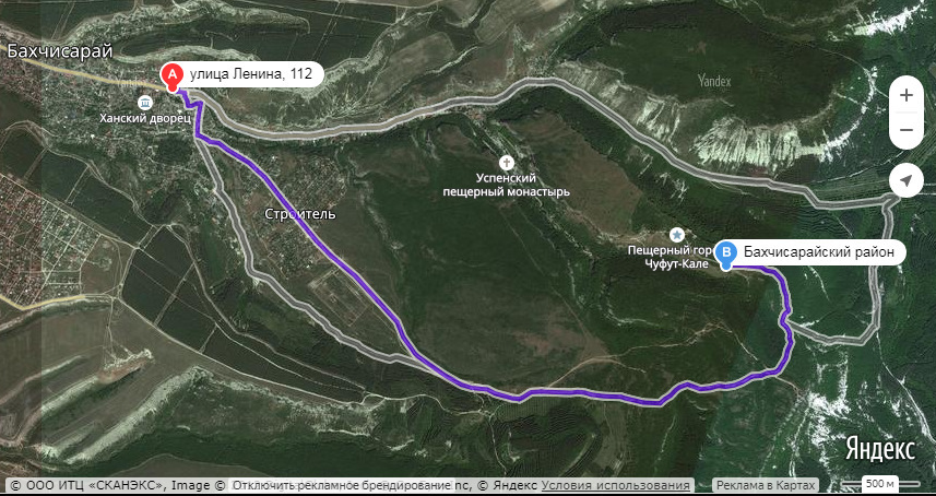 Показать карту бахчисарая. Бахчисарай Чуфут-Кале маршрут. Чуфут-Кале Пеший маршрут. Чуфут-Кале в Крыму на карте. Чуфут Кале маршрут.