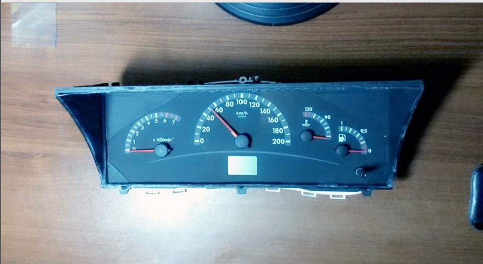 Приборка ваз 2110 — Lada 21099, 1,5 л, 2002 года | аксессуары | DRIVE2