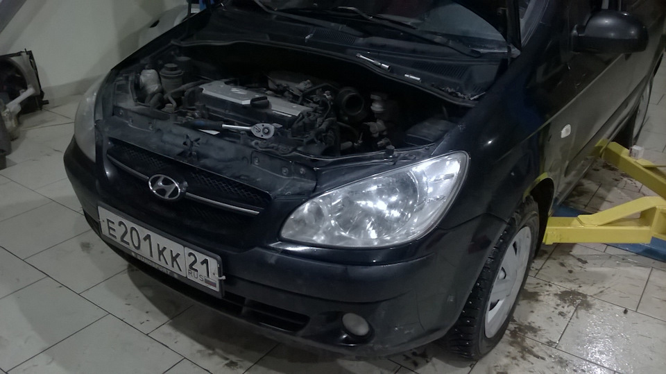термостат — Hyundai Getz, 1,4 л, 2005 года | своими руками | DRIVE2