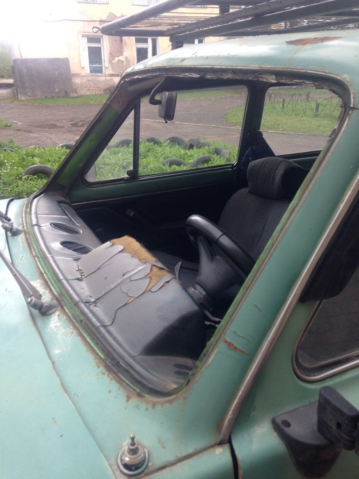 Замена стекла на ниве — Lada 4x4 3D, 1,6 л, 1980 года | своими руками ...
