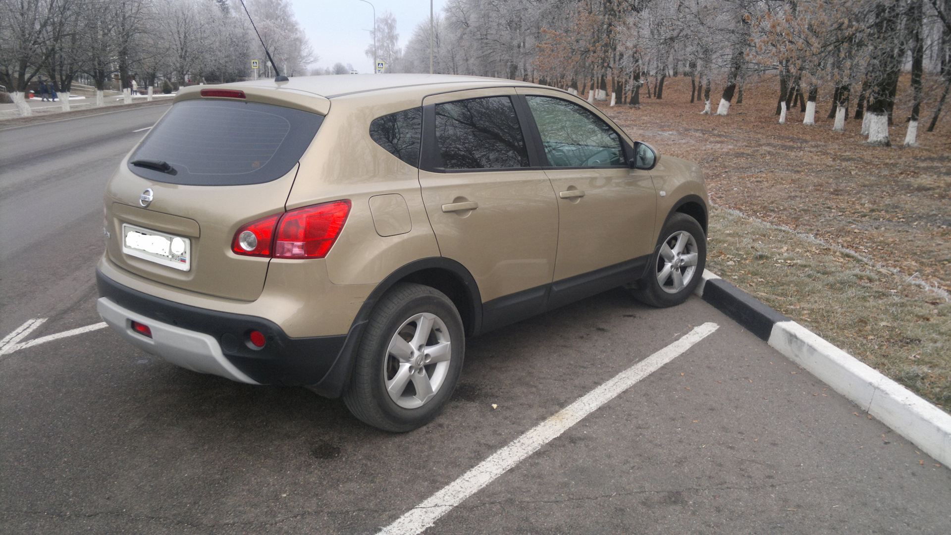 Nissan Qashqai (1G) 2.0 бензиновый 2007 | Золотой на DRIVE2