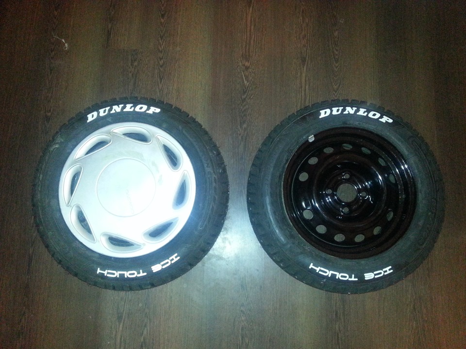 Покраска надписей на зимних тапках. — Daewoo Nexia (N150), 1,6 л, 2012 ...