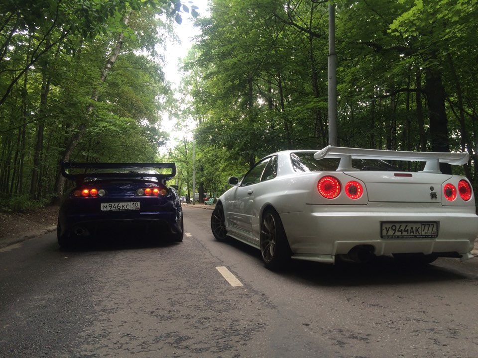 Дым из под колес — Toyota Supra (80), 3 л, 1996 года | встреча | DRIVE2