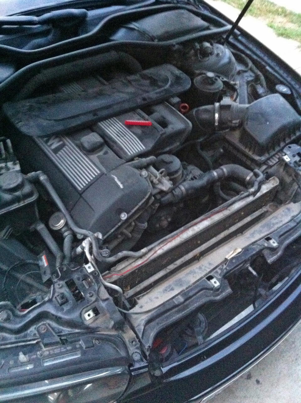 Замена помпы. — BMW 7 series (E65/E66), 3 л, 2004 года | своими руками ...