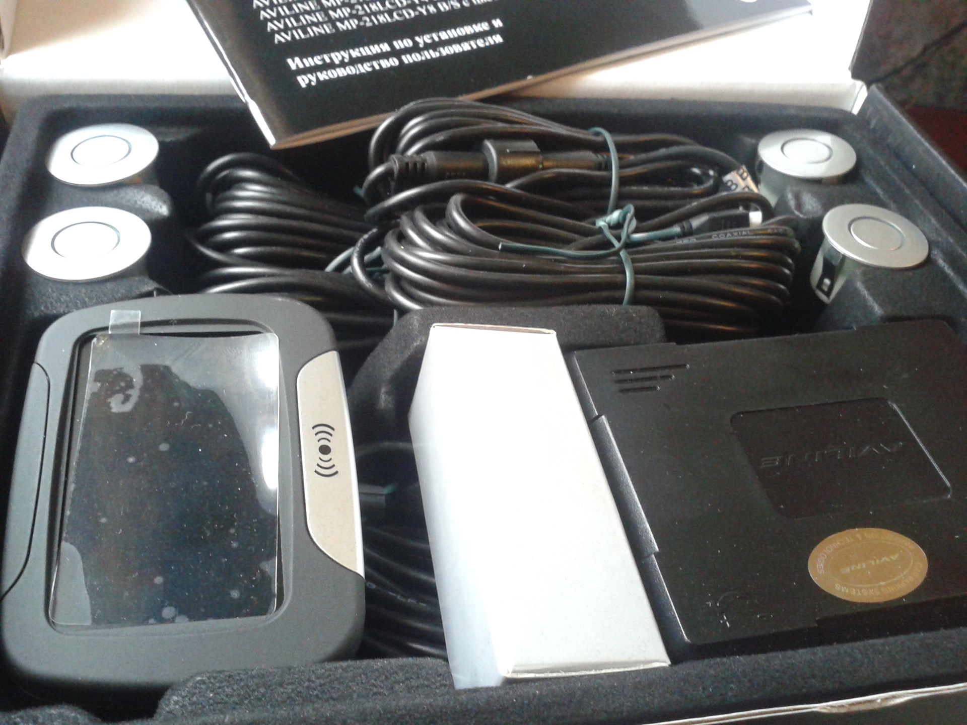 Парктроник Aviline MP-218LCD-Y4 — Renault Megane II, 1,6 л, 2009 года ...