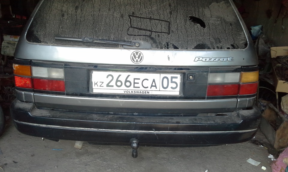 Заменил задние фонари — Volkswagen Passat Variant (B3), 2 л, 1991 года ...