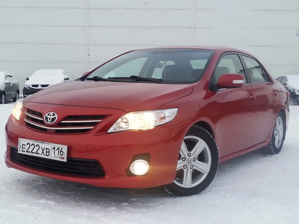 Toyota Corolla Red